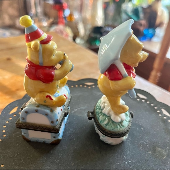 Disney Pooh Bear Trinket Box Months of the Year: Choose January or April - Picture 3 of 5